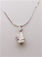 Anhänger Recarlo Dame in Gold Perla ZC 060